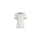 Camiseta Deportiva para Hombre Blanca con Detalles en Verde y Rojo ARG-2026