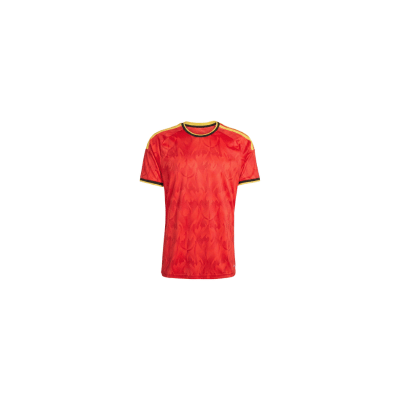 Camiseta Deportiva para Hombre Roja con Detalles en Amarillo y Negro BG-2026