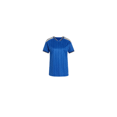 Camiseta Deportiva para Mujer Azul con Estampado Texturizado IT-2026