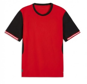 Camiseta Deportiva para Hombre Roja con Mangas Negras AUS-2026