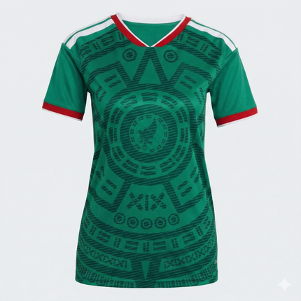 Camiseta Deportiva para Mujer Verde con Estampado Gráfico MX-2026