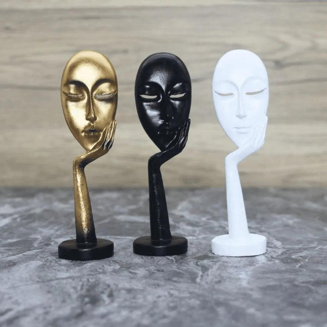 Escultura Decorativa para Mesa Caricatura