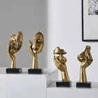 Escultura Decorativa Rostro de Personaje